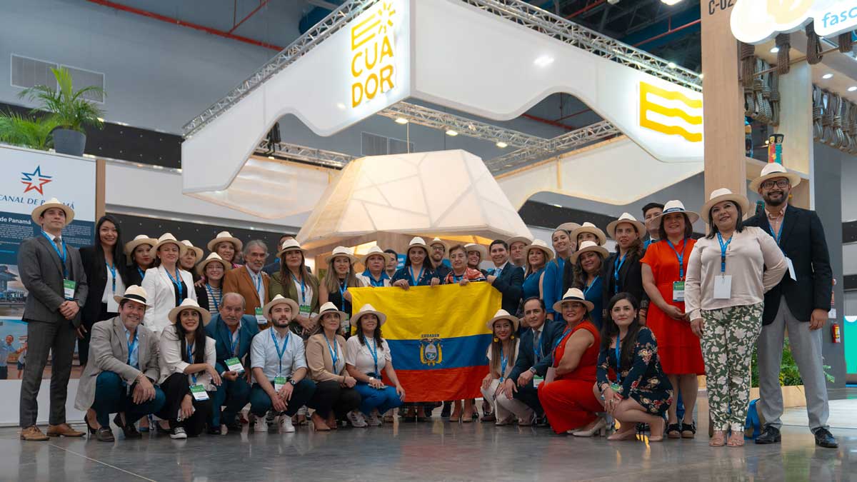 Ecuador ganó como el mejor stand en Fiexpo Latin america 2024