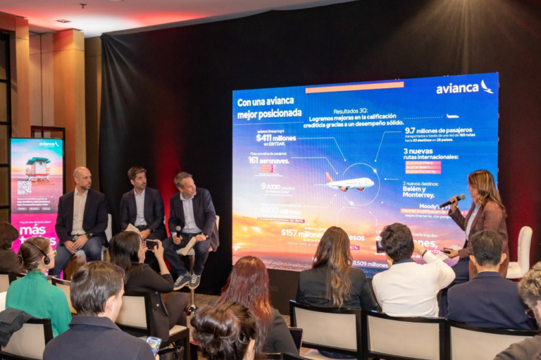 Entre enero y septiembre, la compañía movilizó 2,2 millones de pasajeros desde y hacia el país, un incremento del 11,7% frente al mismo periodo de 2024.