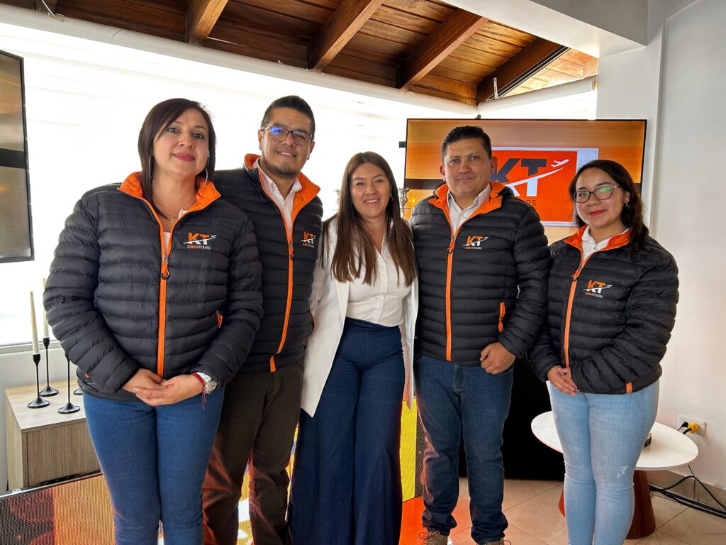 Equipo de la mayorista de turismo Kreatours.
