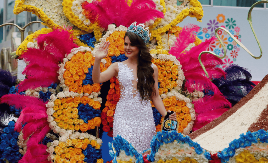 Fiestas de las Flores y Frutas en Ambato.