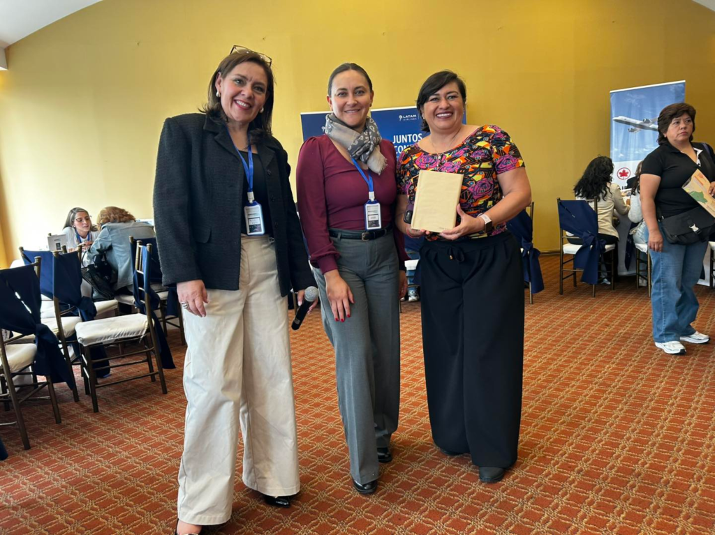 Premiación en la ciudad de Quito.