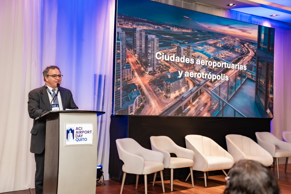 Ramón Miró, presidente y director general de Quiport.