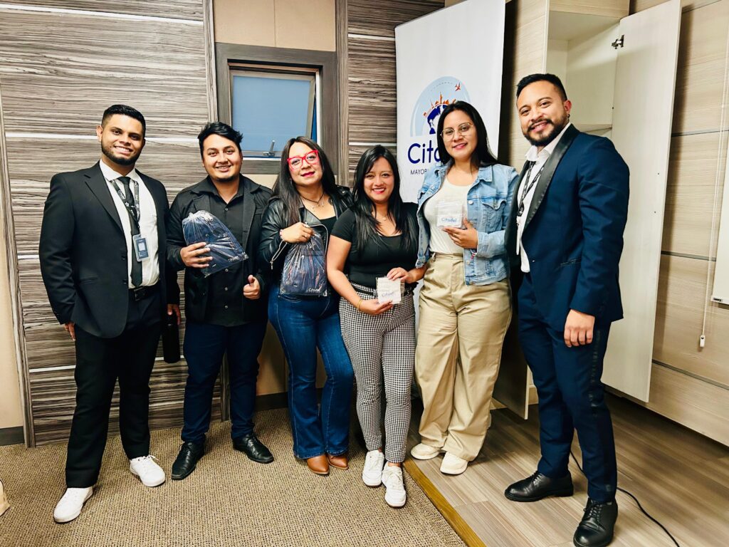 Los agentes de viajes también fueron premiados durante la capacitación.