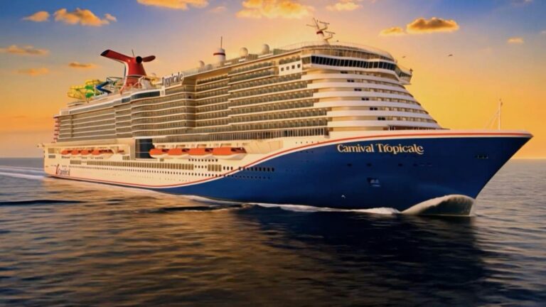 El Carnival Tropicale será el quinto barco de la clase Excel de la empresa y tendrá capacidad para más de 6.000 huéspedes. | Foto: wfaa.com