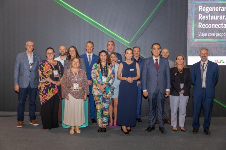 El evento fue inaugurado por su directora Bianca Pizzolito y el Ministro de Turismo de Brasil, Gustavo Feliciano.