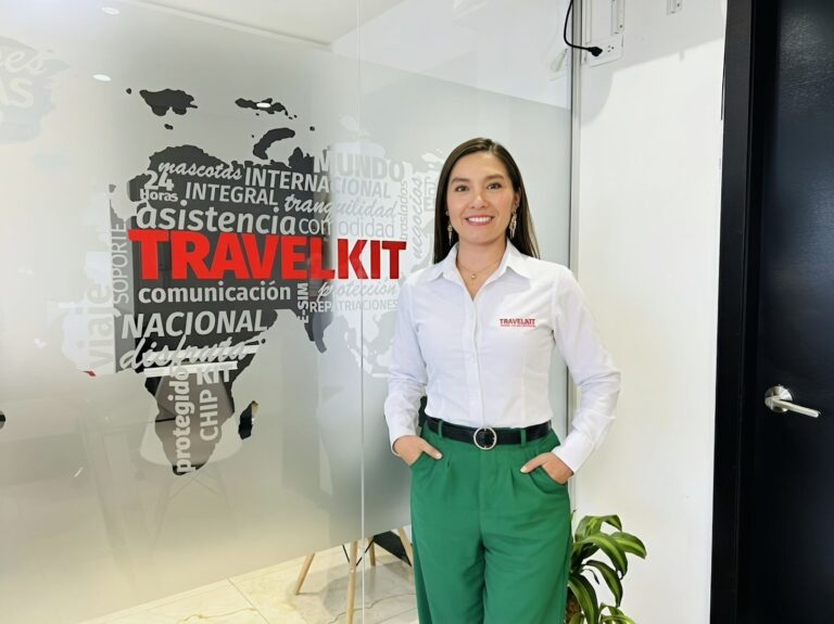 Geovanna Burgos, gerente general de TRAVELKIT. | Foto: Jhordy Robles / TransPort.