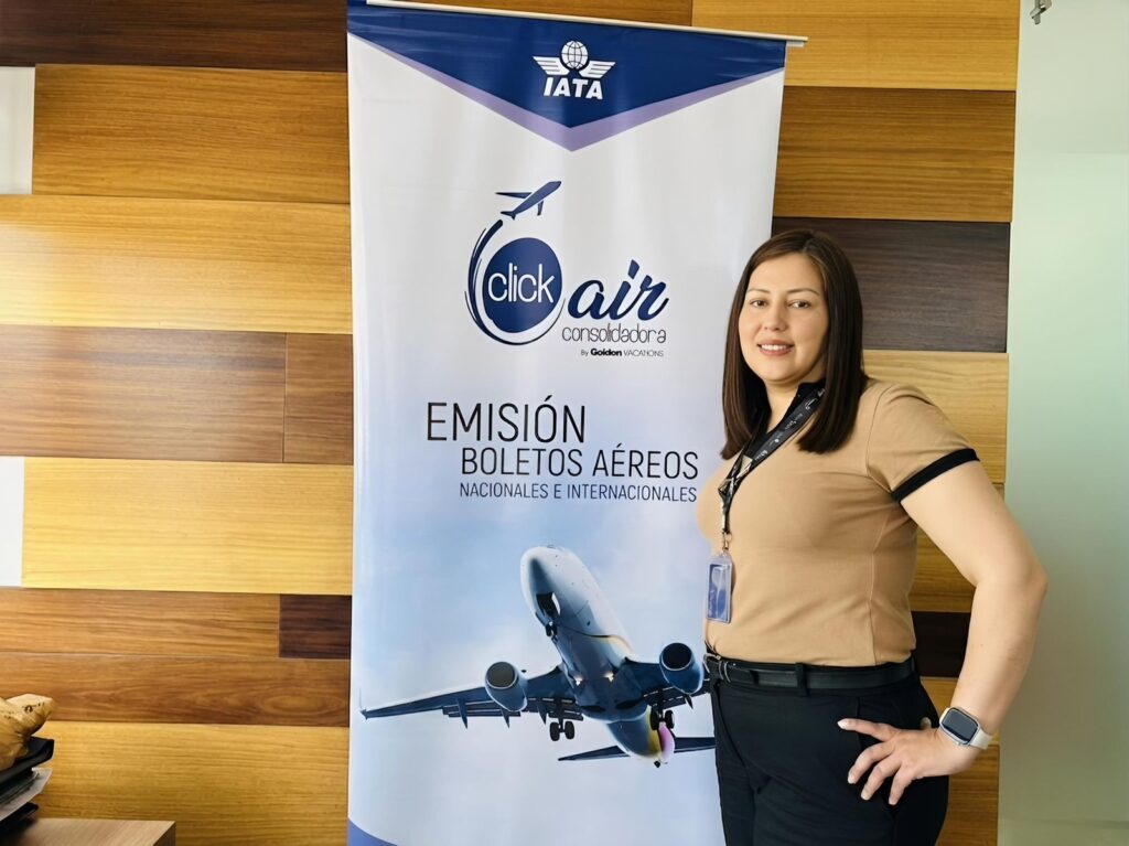 Viviana León, jefa de Emisiones de Click Air. | Foto: Jhordy Robles.
