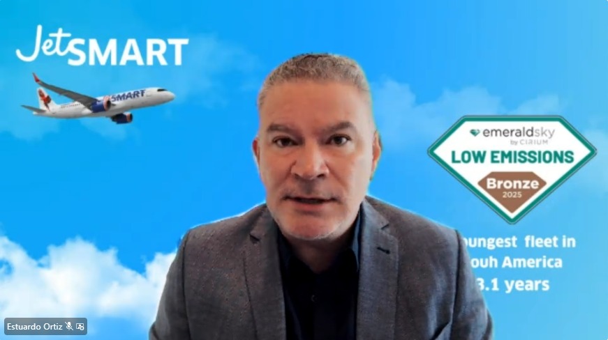 Estuardo Ortiz, CEO y fundador de JetSMART Airlines. | Foto: Jhordy Robles.