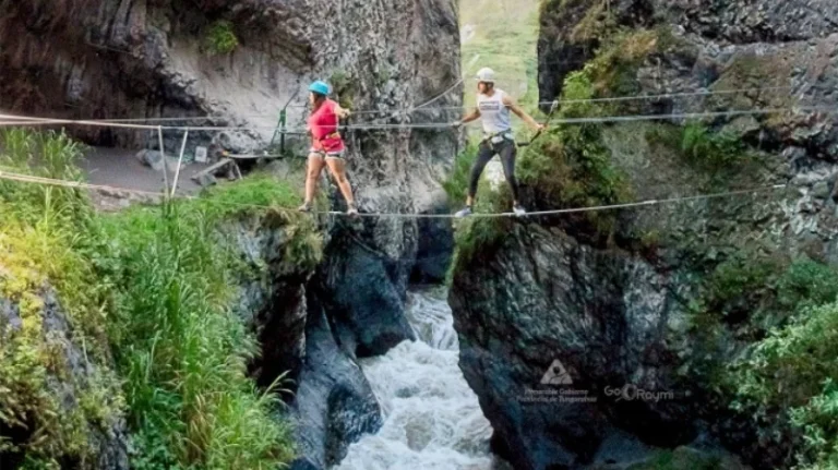 Cañón de San Martín: el geositio que fusiona aventura, ciencia y turismo comunitario en Tungurahua
