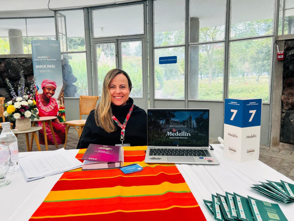 Yurani Ospina Rodríguez de turismo vacacional del Buró de Medellín y Antioquía.