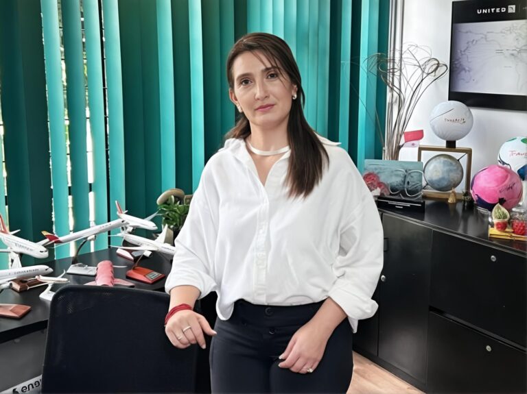 María Isabel Cabrera, gerente general de TravelNet.