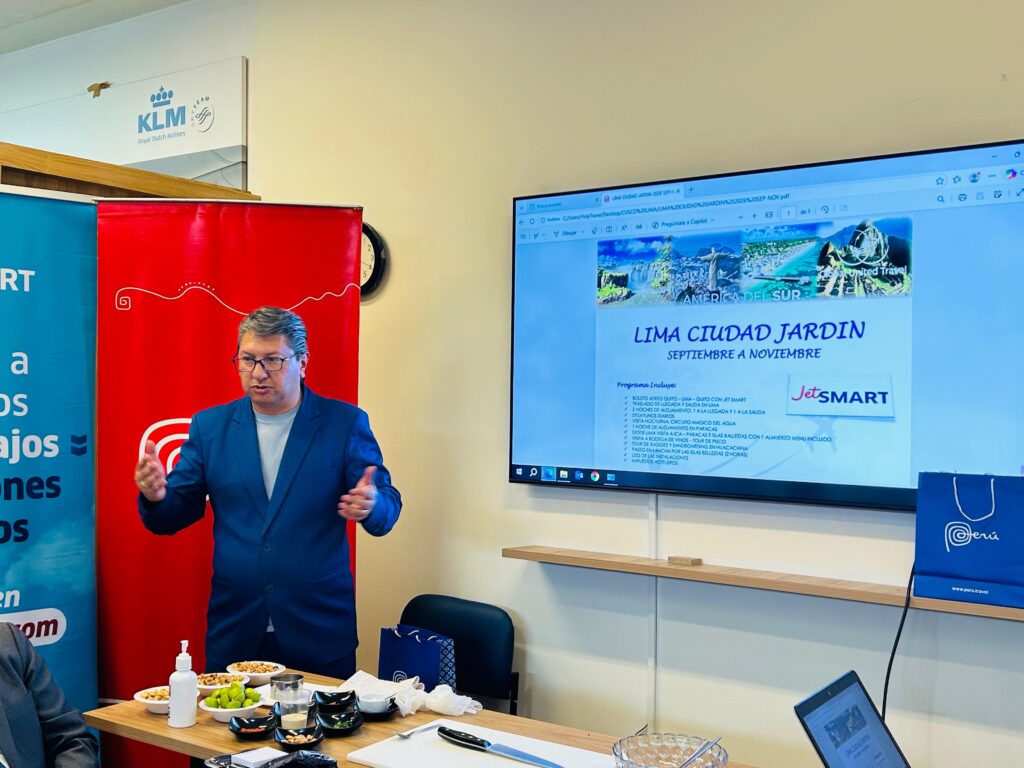 Fernando Pérez, del área de Operaciones de Holidays Travel.