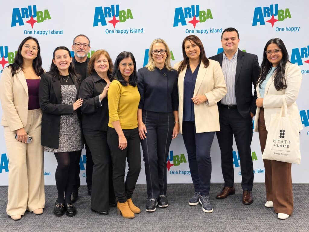 Como parte de esta estrategia, una delegación de Aruba llegó al país para dar a conocer su bondades.