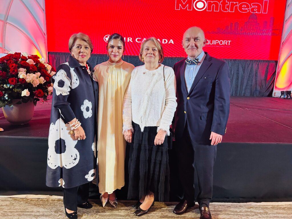 Equipo de Air Canadá en Ecuador.